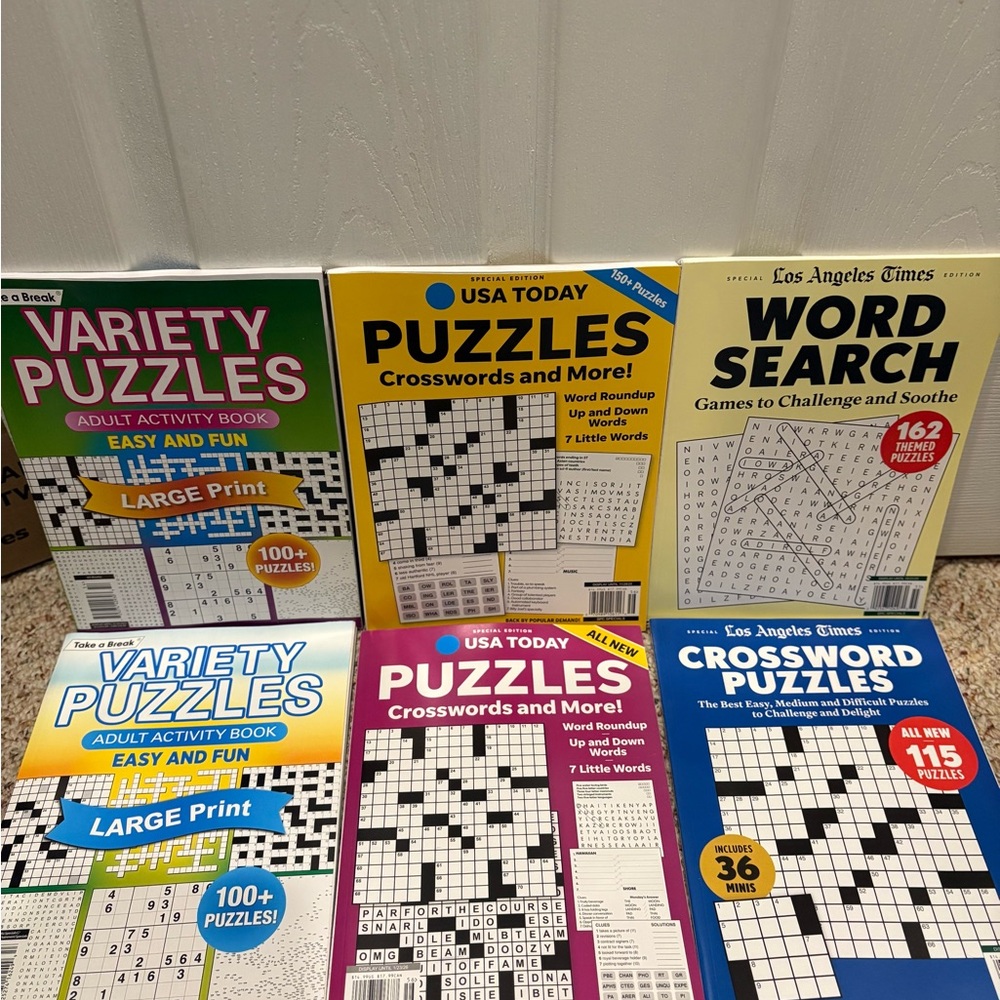 Variety Puzzles Collection - Assorted Colors